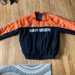 Harley Davidson 100th anniversary men’s jacket. Size XXL.
