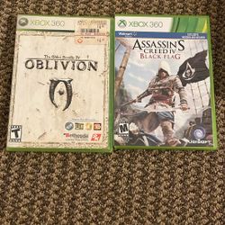 Oblivion and assassin's creed black 