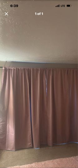 Rod pocket blackout curtains