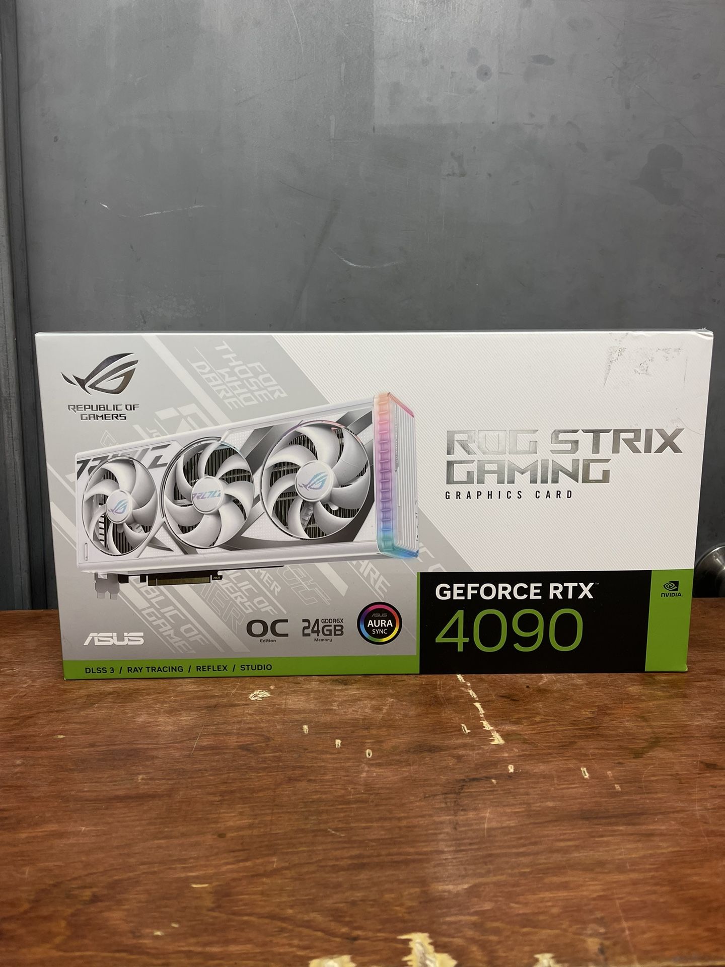 NVIDIA ASUS ROG Strix GeForce RTX 4090 24GB OC ROG STRIX RTX4090