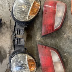 02-03 Wrx Sedan Headlights/ Tail Lights/ Fog Lights