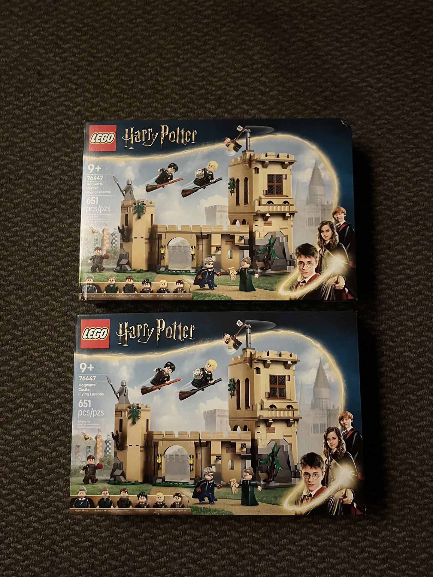 LEGO Harry Potter Hogwarts Castle Flying Lessons, Wizard Building Toy