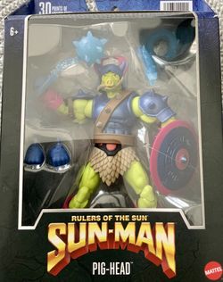 Masters Of The Universe Masterverse Sun-Man Rulers Of The Sun Pig-Head Action Figure