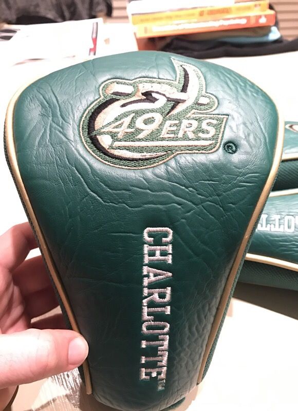 UNC Charlotte 49er Golf Headcovers