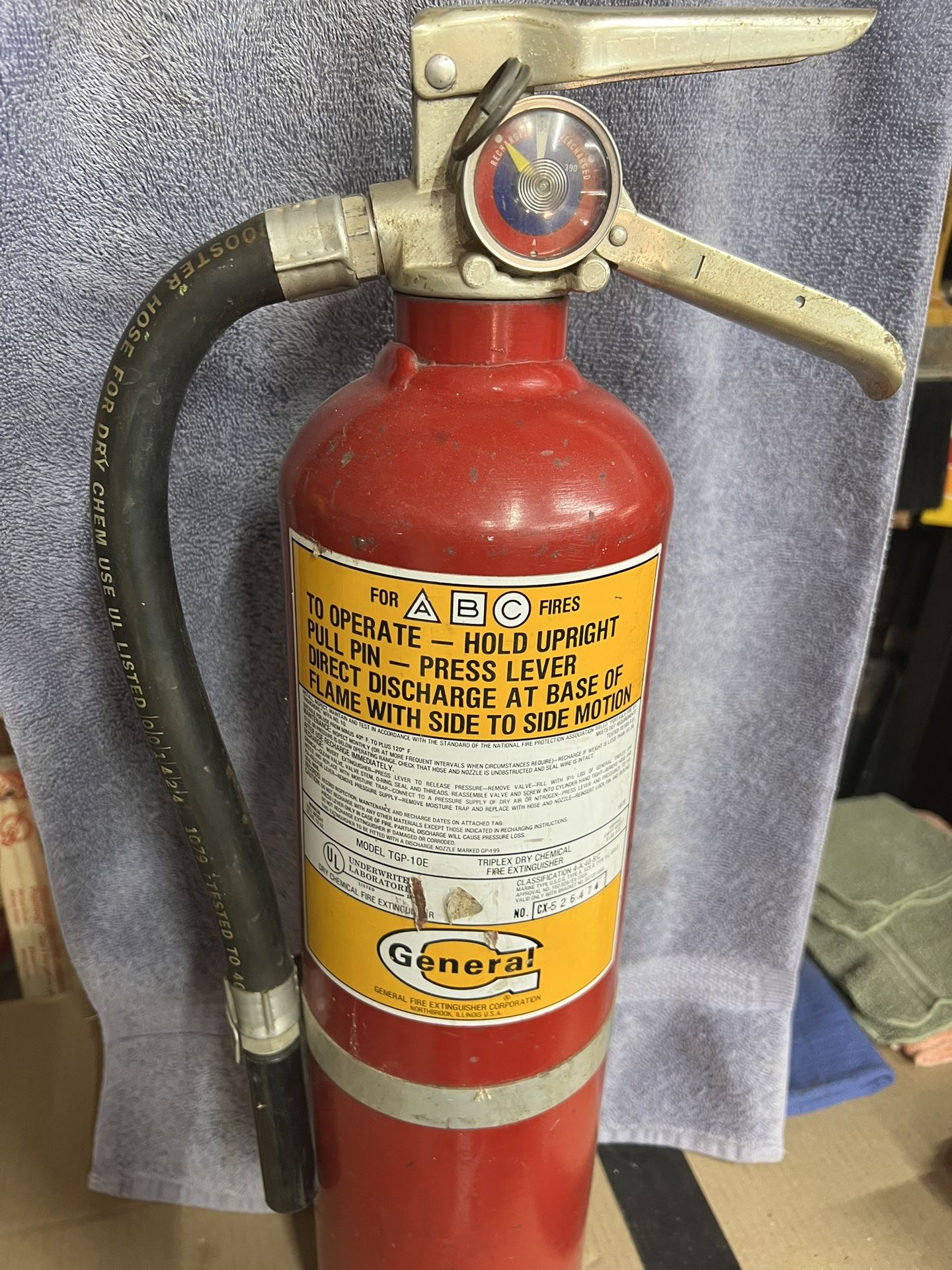 10 Lb ABC Extinguisher
