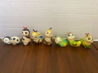 Lot of 7 VTG Josef Originals/Like Anthropomorphic Lady Bug Bee Caterpillar