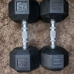 Dumbbell Set 35 Lbs 