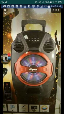 Bocinas karoke con Bluetooth