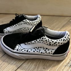 Old Skool Dalmatian Vans - Size 12