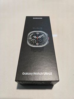 Samsung Galaxy Watch Ultra 2 Silver 47mm lte wifi GPS brand new sealed in box