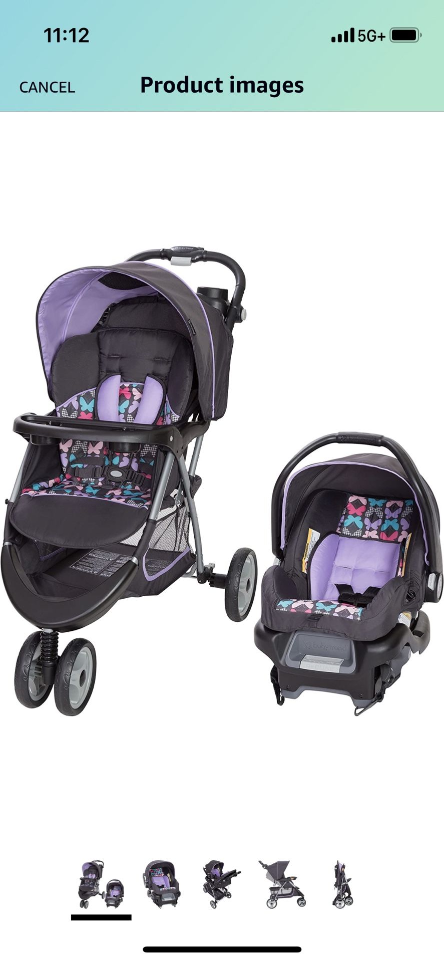 britax travel system Britax B-Lively & B-Safe Gen2 FlexFit Travel System, 2021, Twilight