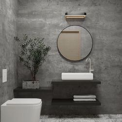 NEW 24" x 354" Faux Concrete Peel & Stick Wallpaper – Light Gray