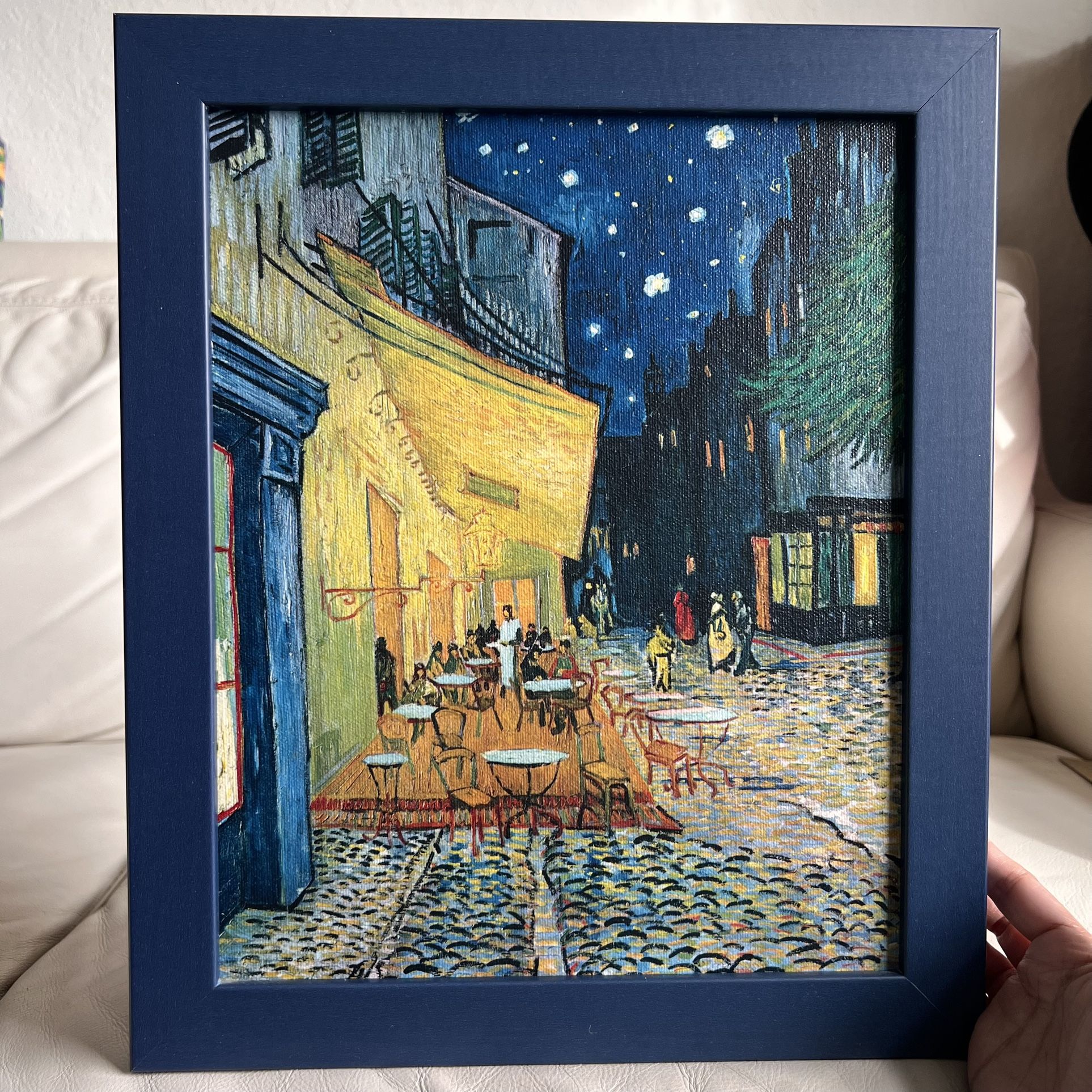 Outdoor Café by Vincent van Gogh Art Reproduction Made in Canada