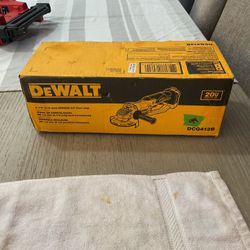 DeWalt 20 V grinder tool only