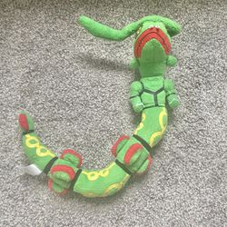 Pokémon Center RAYQUAZA POKEDOLL Plush Figure Genuine