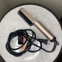LIKE NEW Sutra Beauty SB2 Straightening Brush Heated Hair Tool—Purple & Black