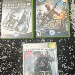 Original Xbox Games - Medal Of Honor Collection CIB - 30$