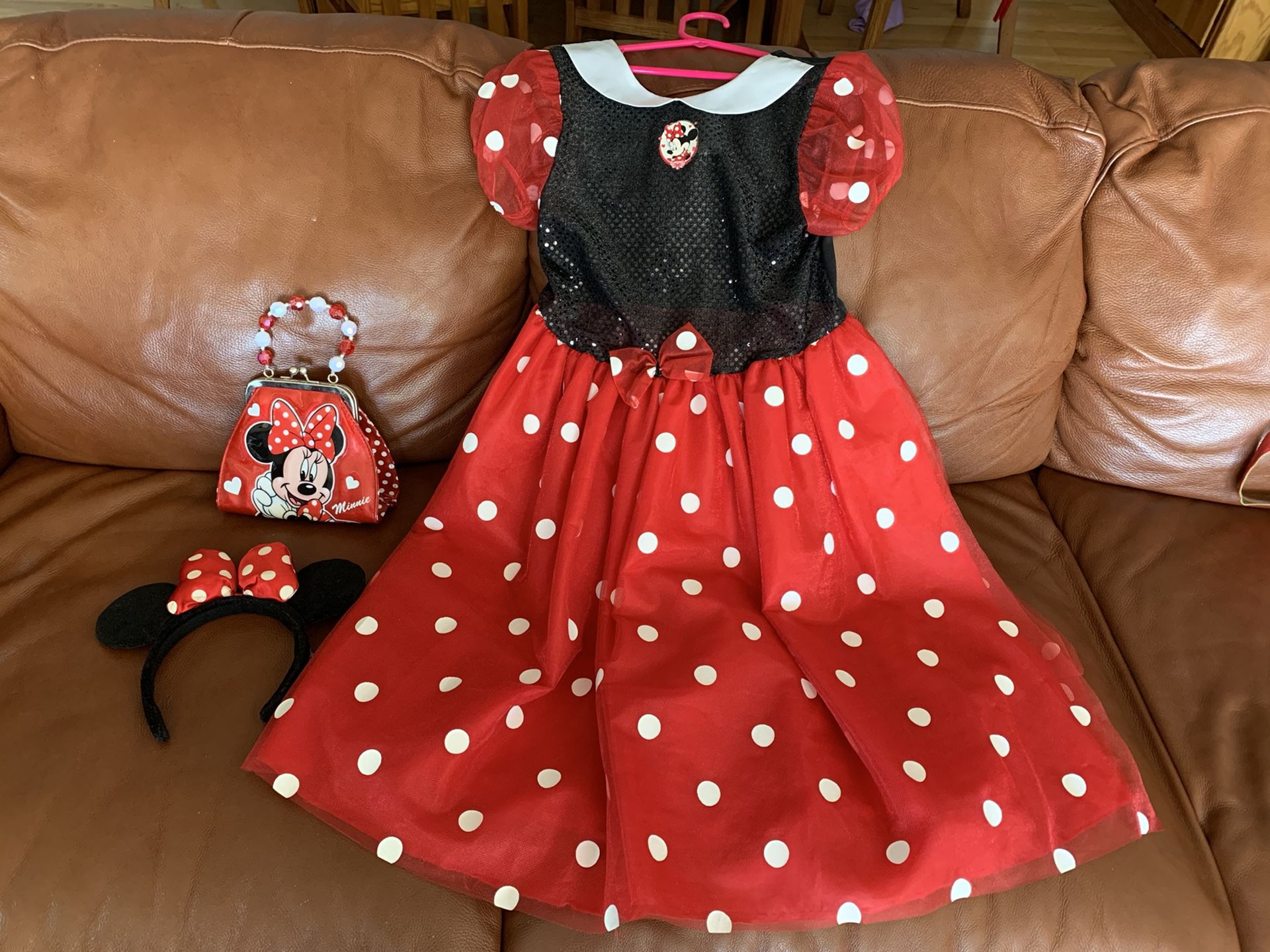 Minnie Mouse dress up!