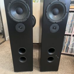 Tekton Lore Reference Hifi Tower Speakers Audiophile W/ Upgrade Package