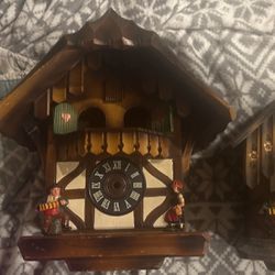Old And New German Coocoo Clocks 