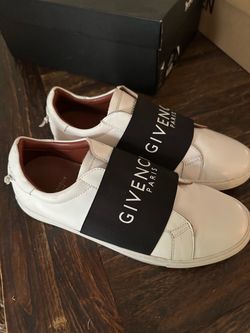 Givenchy Urban Street White Leather Sneakers – Men’s 9–10