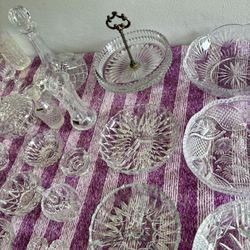 Crystal Glass Lot