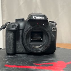Canon 4000D (able to negotiate)