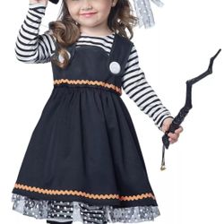 California Costumes Toddler Crafty Little Witch Costume Size 4/6