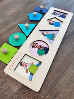 Lovevery Friends of All Shapes Puzzle – Like New