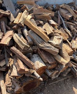 Dry Split Almond mix Firewood!!!ready to burn seasoned Wood!!