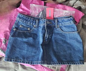 Edikted Jean Skirt $30 obo