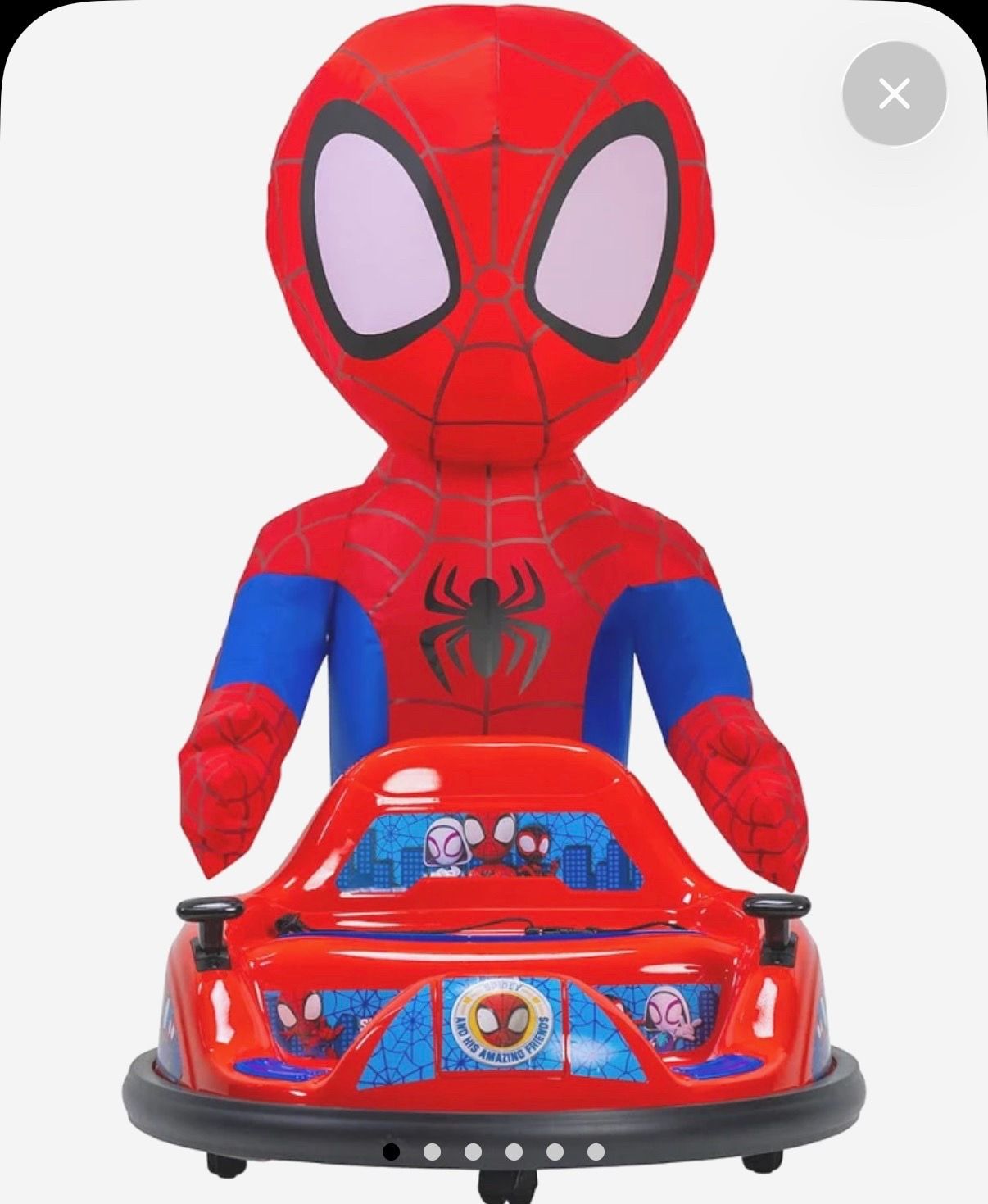 Marvel Spider-Man Ride on Bumper Car