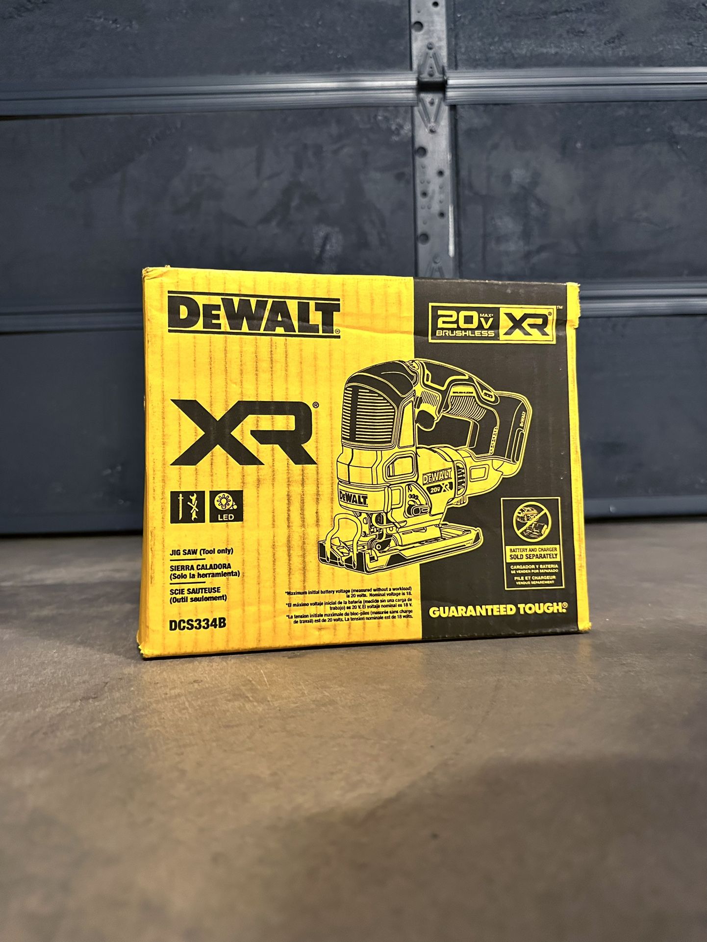 DeWalt XR 20v Brushless Jigsaw (Tool Only)