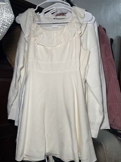 Cream Dress