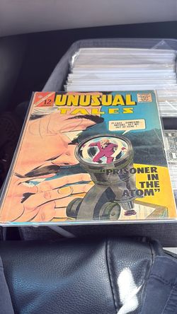 Unusual Tales "Prisoner in the Atom" Vintage Comic