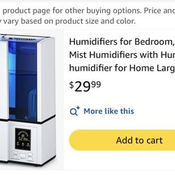 Humidifier For Bedroom