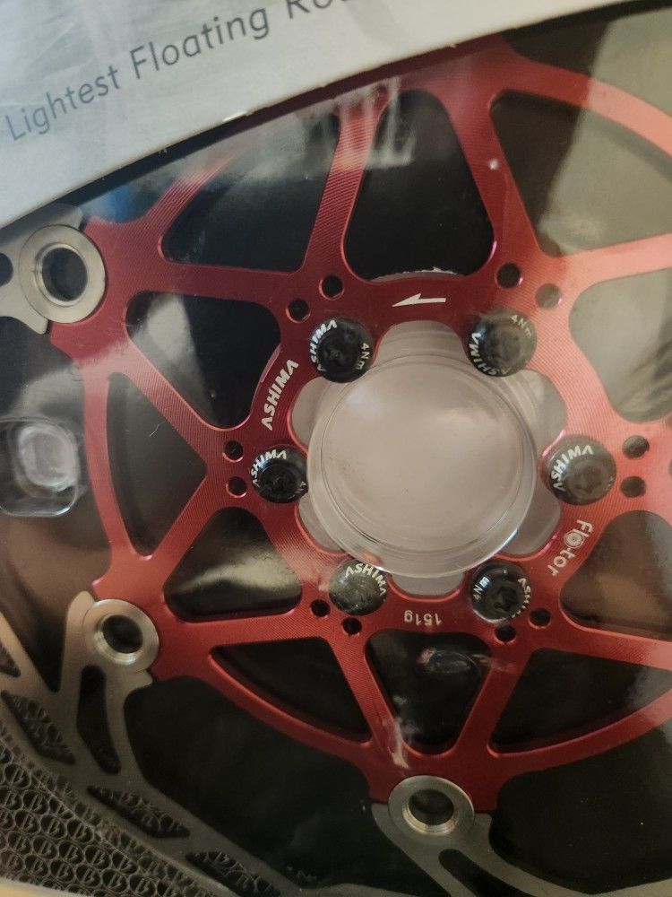 203 Floating Rotor Red Brand New. Ashima