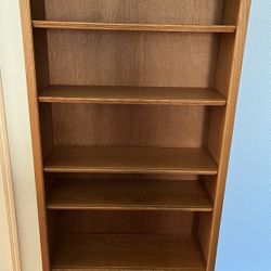 Oak Wood Bookcase