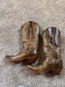 Justin Ladies Boot, Size 8C