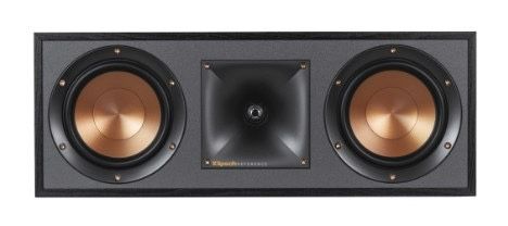 >Klipsch R-52C Powerful Center Channel Home Speaker - Black
