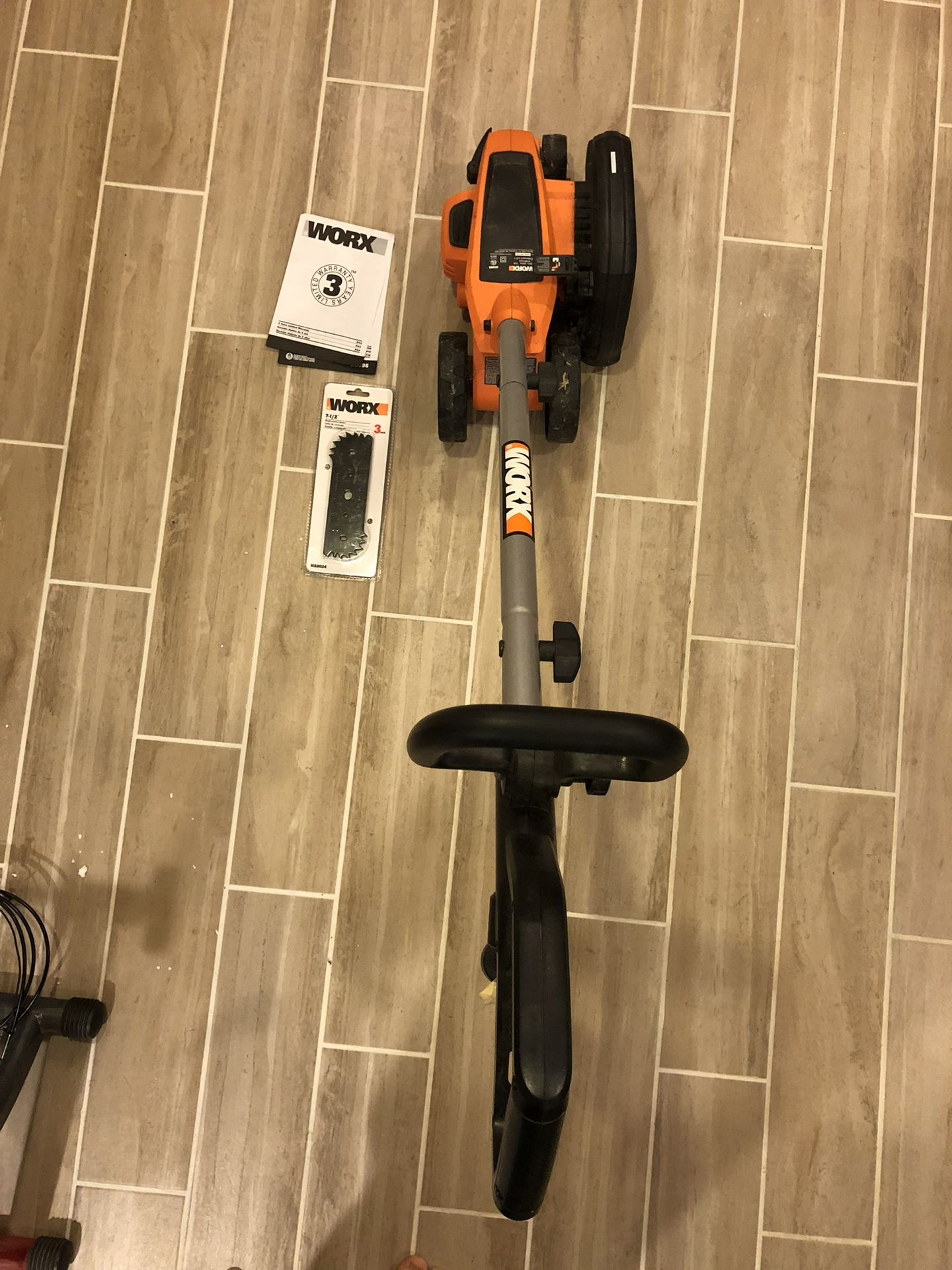 Lawn Edger Worx Brand, Extra Set Blades