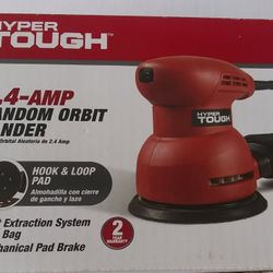 New Hyper Tough 2.4 Amp Random Orbit Sander