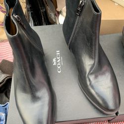 New Coach black Boots