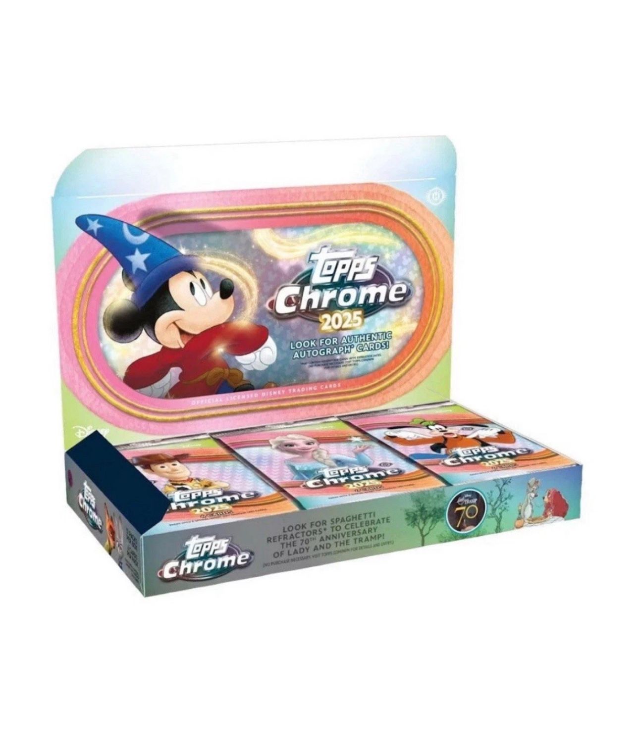 2025 Topps Chrome Disney Hobby Box