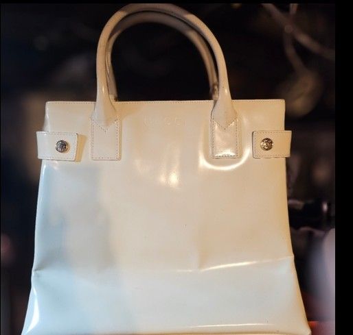 White Gucci Vintage Bag