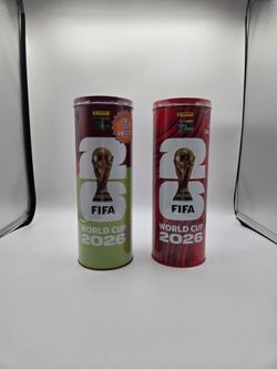 26 Panini FIFA World Cup Soccer Tin Trading Carc Starter Kit