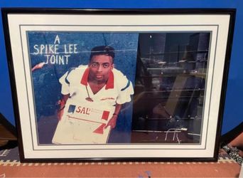 A Spike Lee Joint Do The Right Thing Rare Poster Picture Print 38x28” framed