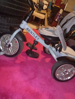 Bentley push along toddler trike