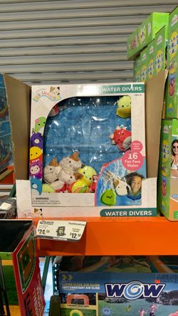 Squishmallows Water Divers 16-Pack Toy Set $12.50
