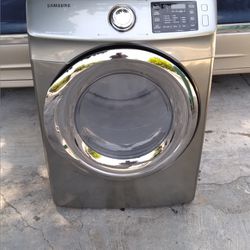 Stainless Steel Samsung Dryer 
